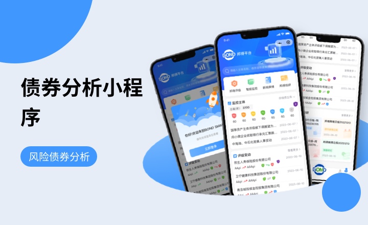 风险债券分析小程序